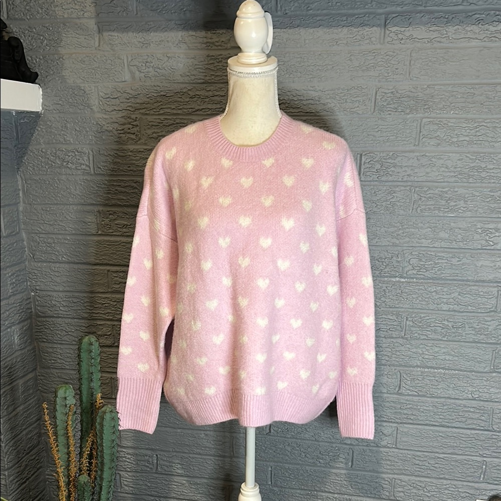 Vince Camuto Heart Sweater